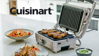 Grill, gaufrier, et appareil à omelette 3 en 1