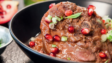 Osso-bucco de dinde à l’Orientale