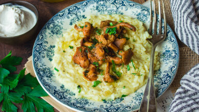 Risotto aux girolles
