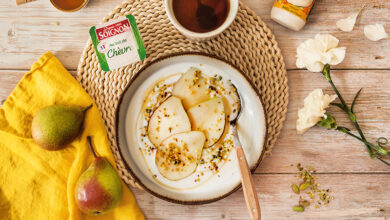 Bowl d’automne poire et miel