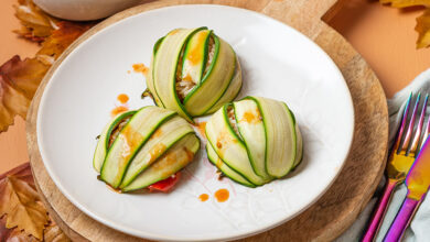 Courgettes farcies revisitées