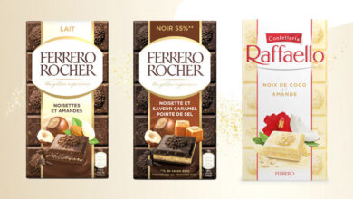 Tablettes Ferrero Rocher & Raffaello