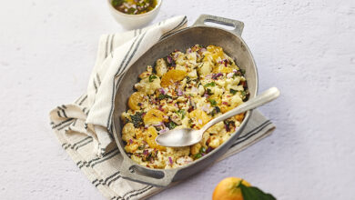 Chou-fleur rôti clémentines de Corse IGP