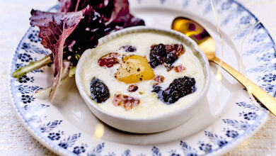 Œufs cocotte morilles