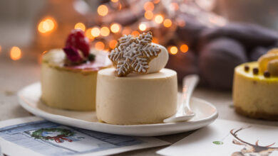 Panna cotta miel de châtaigne Parmigiano Reggiano