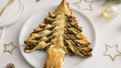 Sapin de Noël Nutella