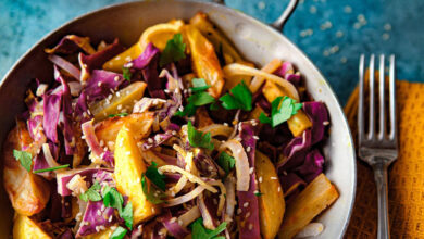 Étouffée de chou rouge pommes de terre