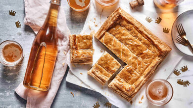 Galette des rois carrée