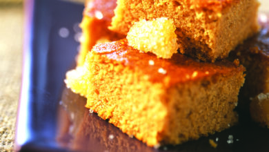 Gâteau gingembre et miel