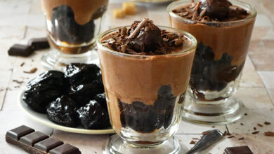 Mousse au chocolat Pruneaux d’Agen IGP