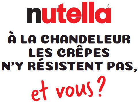 Nutella - Chandeleur