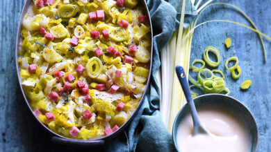 Tartiflette « light » Cancoillotte