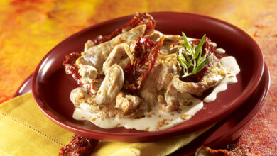 Émincé de veau paprika estragon