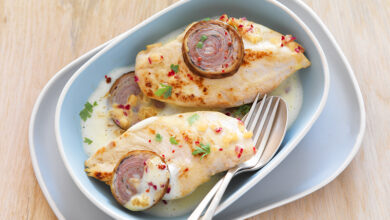 Filet de poulet rôti au cidre