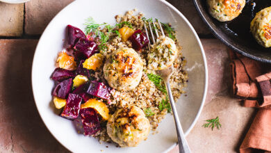 Boulettes volaille courgette
