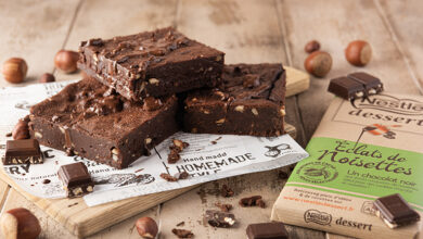 Brownie chocolat éclats de noisettes