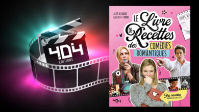 Livre de recettes comédies romantiques