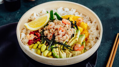 Poke bowl de la mer