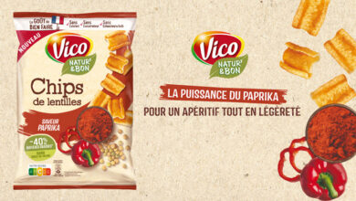 Chips de lentilles Paprika