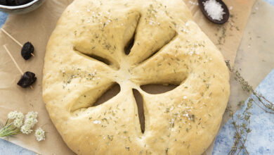 Fougasse au thym