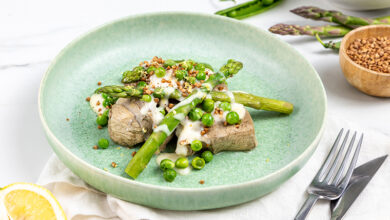 Blanquette de veau verde