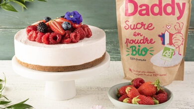 Cheesecake fruits rouges sans cuisson