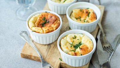 Flans Parmigiano Reggiano