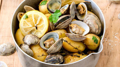 Palourdes pommes de terre grenaille