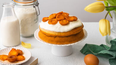 Gâteau au yaourt abricot