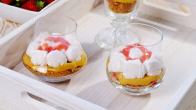 Verrines Fraises de France