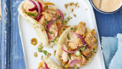 Gua Bao saumon Écossais Label Rouge