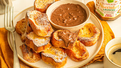 Mini-pain perdu Nocciolata Crunchy