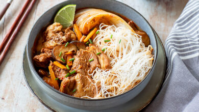 Bouillon de veau coréenne