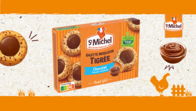 Galette moelleuse tigrée