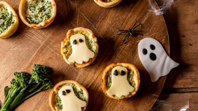 Mini-quiches brocolis Bimi