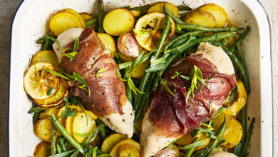 Poulet à la Kiev jambon de Parme