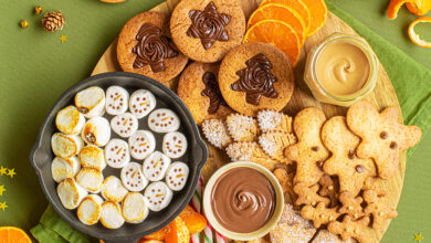 Christmas board Nocciolata Classique Bianca