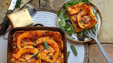 Lasagnes courge Abondance