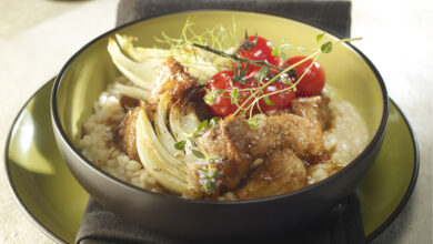 Sauté de veau risotto