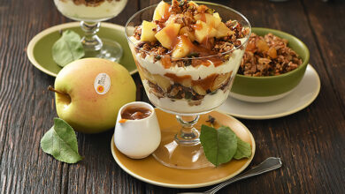 Trifle Pommes du Limousin AOP caramel beurre salé