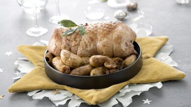 Galantine de dinde marrons Ratte du Touquet quatre épices