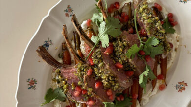 Carré d’agneau Irlandais croûte de pistaches