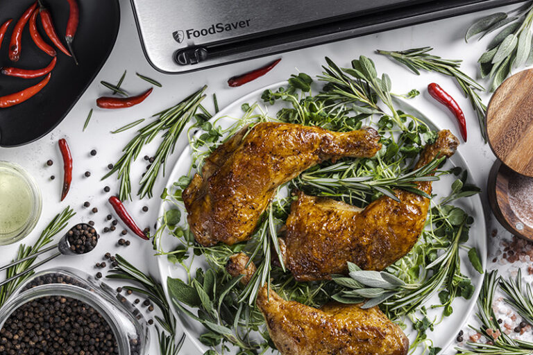 Cuisse de poulet confite sous-vide | A Vos Assiettes