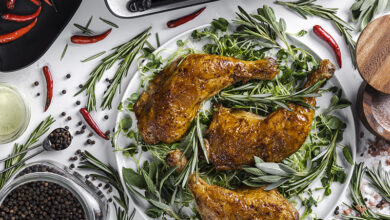 Cuisse de poulet confite sous-vide