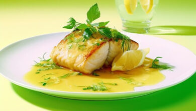 Filet de mahi-mahi, beurre blanc citron