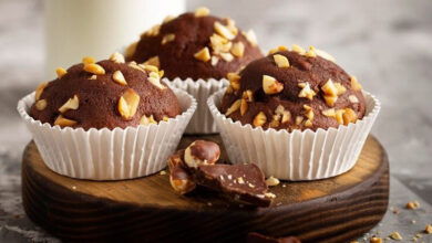 Muffins chocolat noisettes