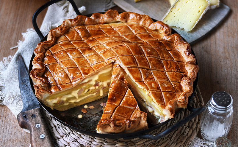 Tourte à la Tomme de Savoie | A Vos Assiettes