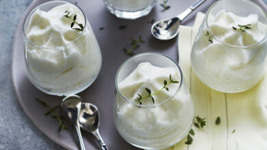 Espuma pommes de terre huile de noix