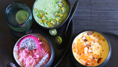 Flans tapioca fruits exotiques