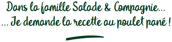 Recette au poulet pané !